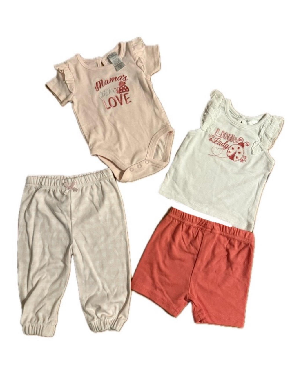 Little Beginnings Baby Girls 4-Piece Set